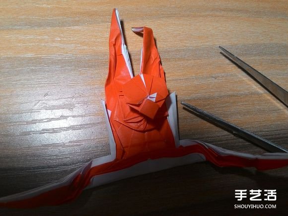 怎么折蜘蛛侠图解教程 复杂蜘蛛侠的折法步骤(图81) 怎么折蜘蛛侠图解教程 复杂蜘蛛侠的折法步骤(图81)