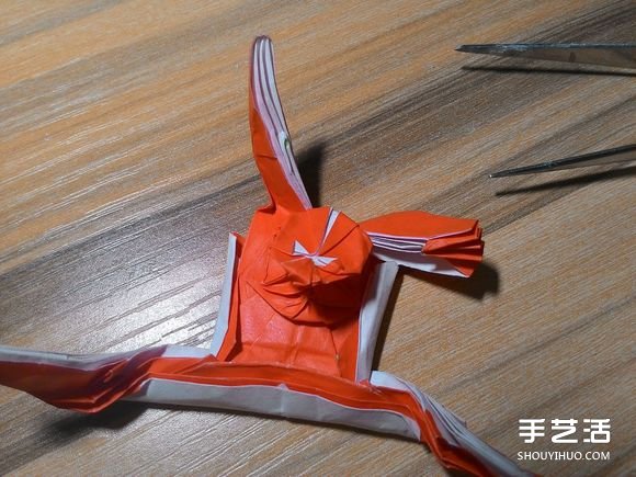 怎么折蜘蛛侠图解教程 复杂蜘蛛侠的折法步骤(图88) 怎么折蜘蛛侠图解教程 复杂蜘蛛侠的折法步骤(图88)