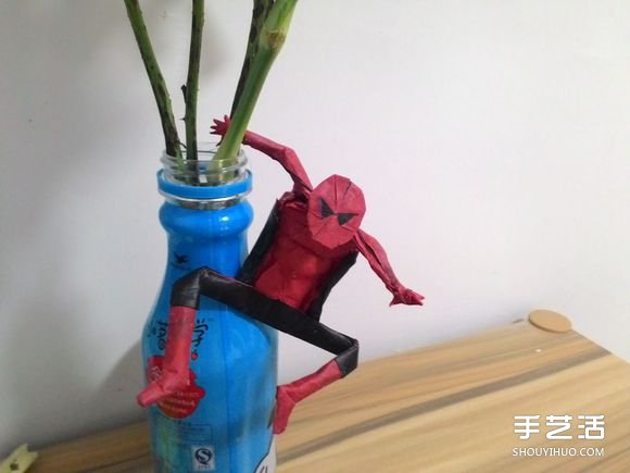 怎么折蜘蛛侠图解教程 复杂蜘蛛侠的折法步骤(图89) 怎么折蜘蛛侠图解教程 复杂蜘蛛侠的折法步骤(图89)