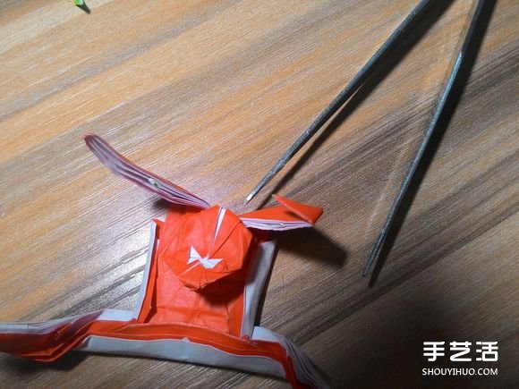 怎么折蜘蛛侠图解教程 复杂蜘蛛侠的折法步骤(图85) 怎么折蜘蛛侠图解教程 复杂蜘蛛侠的折法步骤(图85)