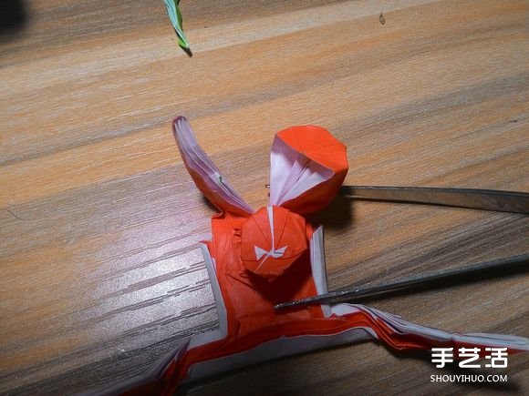怎么折蜘蛛侠图解教程 复杂蜘蛛侠的折法步骤(图86) 怎么折蜘蛛侠图解教程 复杂蜘蛛侠的折法步骤(图86)