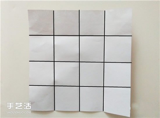 扑克牌方片和红桃花色的折纸方法图解(图2) 扑克牌方片和红桃花色的折纸方法图解(图2)