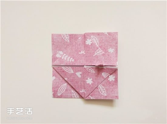扑克牌方片和红桃花色的折纸方法图解(图11) 扑克牌方片和红桃花色的折纸方法图解(图11)