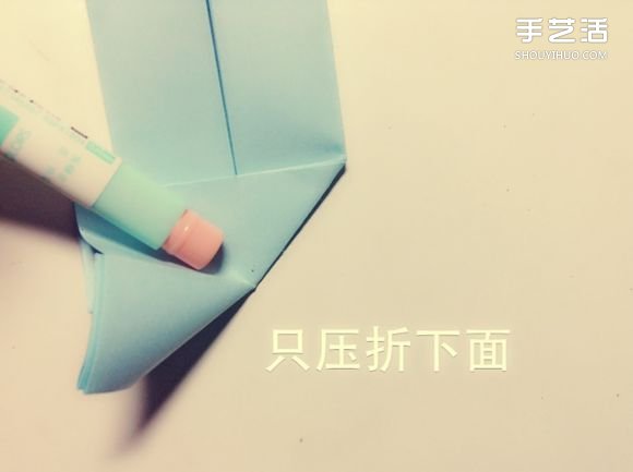 如何用一张纸折一本书详细图解教程(图17) 如何用一张纸折一本书详细图解教程(图17)
