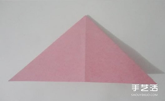 手工折纸桃子步骤图 桃子的折法图解教程(图5) 手工折纸桃子步骤图 桃子的折法图解教程(图5)