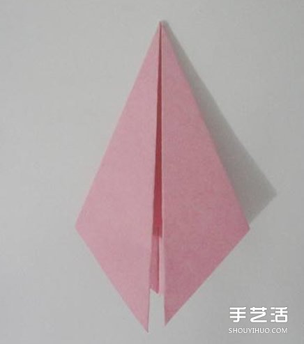 手工折纸桃子步骤图 桃子的折法图解教程(图7) 手工折纸桃子步骤图 桃子的折法图解教程(图7)