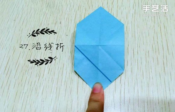 精灵球制作方法教程 手工折精灵球的折法图解(图25) 精灵球制作方法教程 手工折精灵球的折法图解(图25)