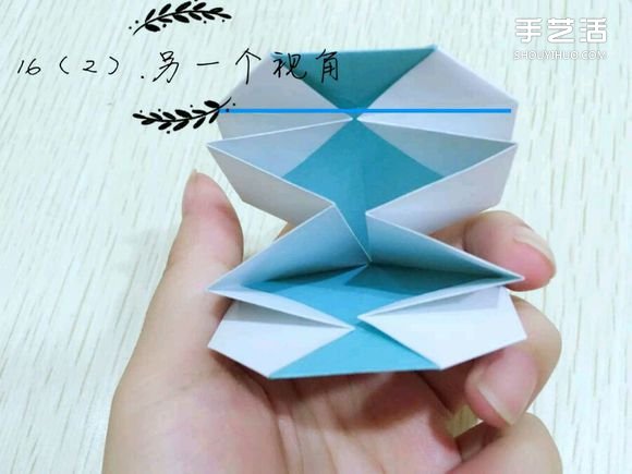 精灵球制作方法教程 手工折精灵球的折法图解(图19) 精灵球制作方法教程 手工折精灵球的折法图解(图19)