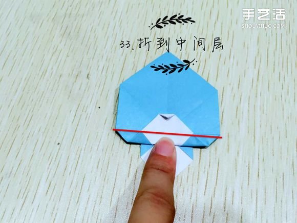 精灵球制作方法教程 手工折精灵球的折法图解(图36) 精灵球制作方法教程 手工折精灵球的折法图解(图36)