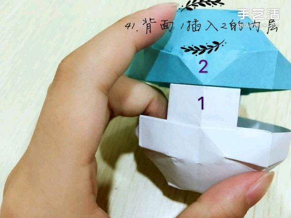精灵球制作方法教程 手工折精灵球的折法图解(图44) 精灵球制作方法教程 手工折精灵球的折法图解(图44)