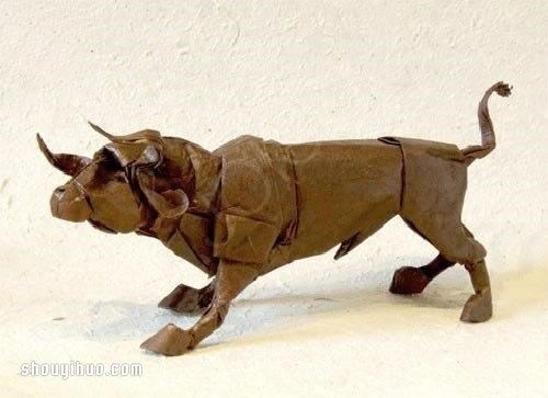 埃里克·乔塞尔Eric Joisel折纸作品欣赏(图6) 埃里克·乔塞尔Eric Joisel折纸作品欣赏(图6)