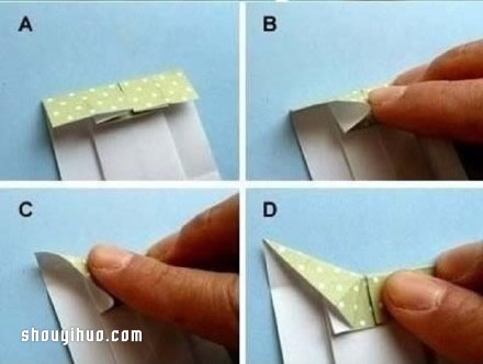 折纸衣服步骤图 手工折连衣裙的折法图解教程(图3) 折纸衣服步骤图 手工折连衣裙的折法图解教程(图3)
