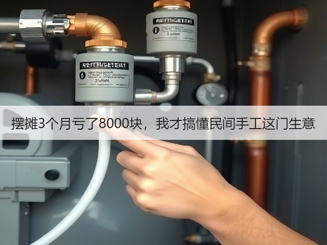 摆摊3个月亏了8000块，我才搞懂民间手工这门生意(图1)