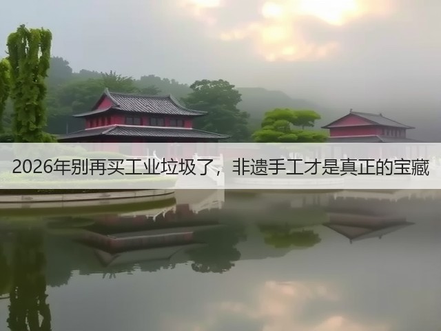 2026年别再买工业垃圾了，非遗手工才是真正的宝藏(图1)