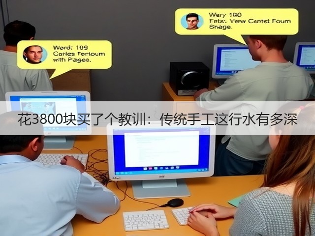 花3800块买了个教训：传统手工这行水有多深(图2)