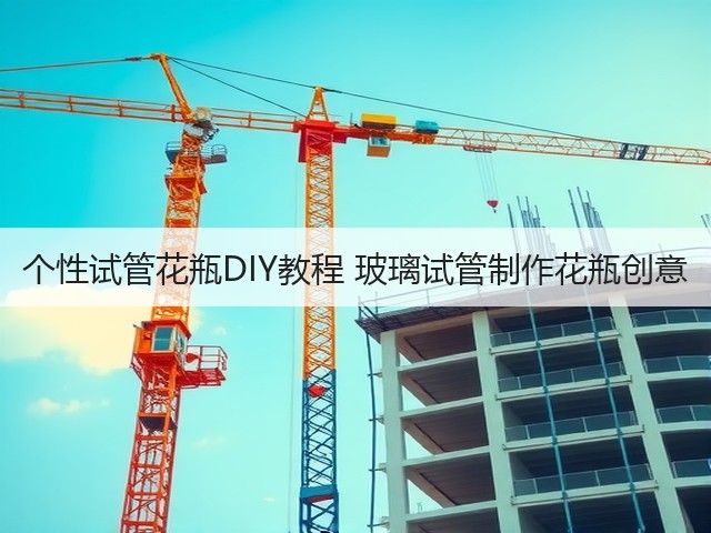 个性试管花瓶DIY教程 玻璃试管制作花瓶创意(图3) 个性试管花瓶DIY教程 玻璃试管制作花瓶创意(图3)