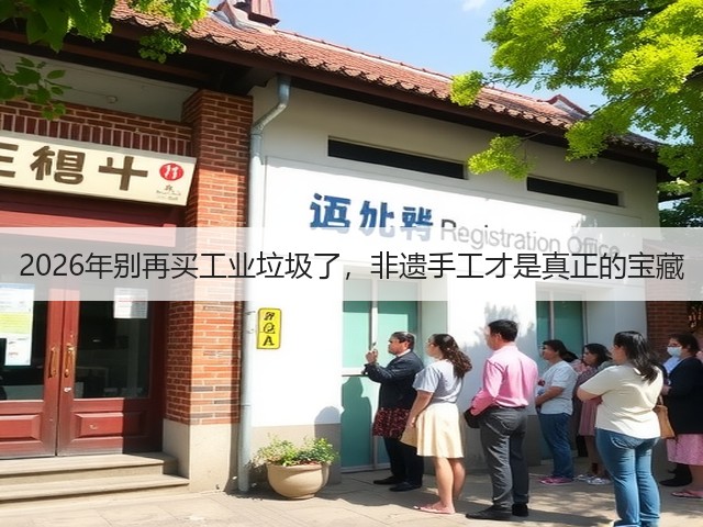 2026年别再买工业垃圾了，非遗手工才是真正的宝藏(图1)