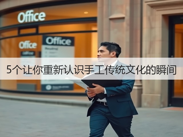 5个让你重新认识手工传统文化的瞬间(图1)