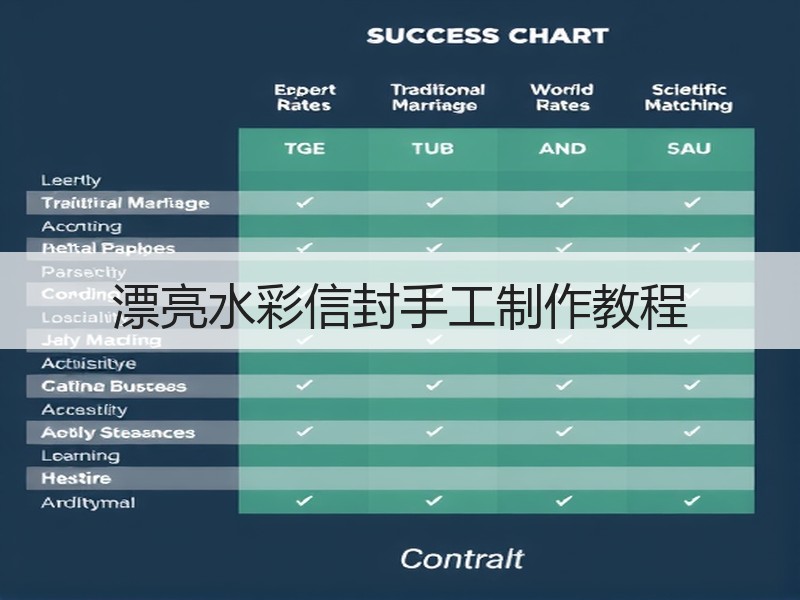 漂亮水彩信封手工制作教程 - 诺云双维造物网