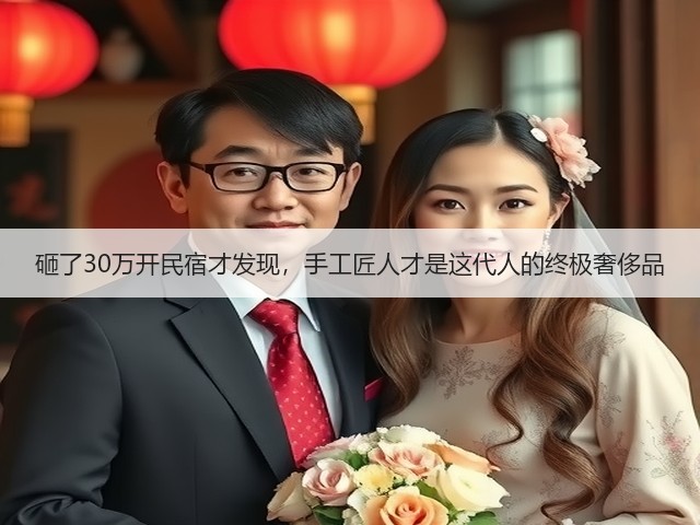 砸了30万开民宿才发现，手工匠人才是这代人的终极奢侈品(图1)