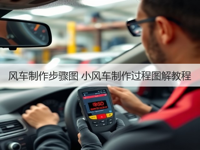 风车制作步骤图 小风车制作过程图解教程(图3)