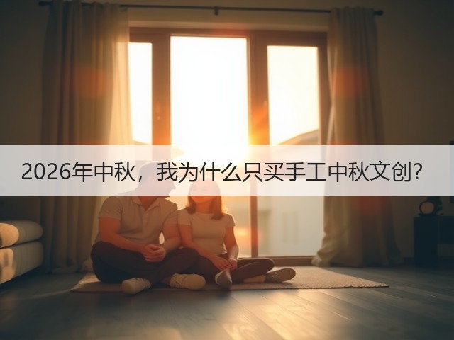 2026年中秋，我为什么只买手工中秋文创？(图2)