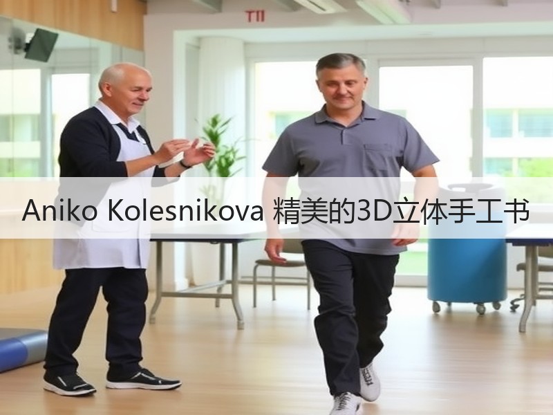 Aniko Kolesnikova 精美的3D立体手工书 - 诺云双维造物网