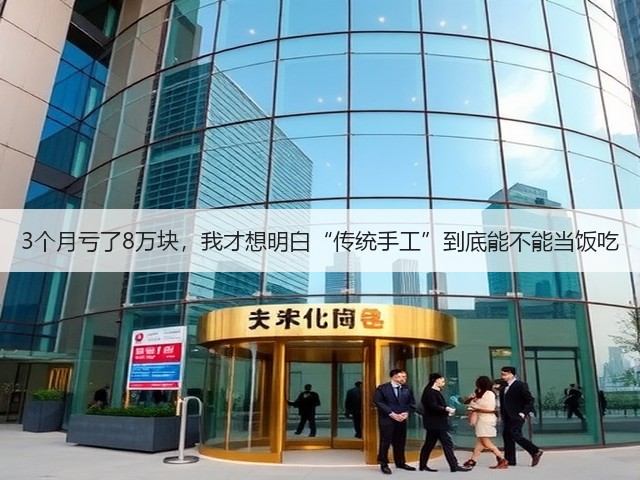 3个月亏了8万块，我才想明白“传统手工”到底能不能当饭吃(图2)