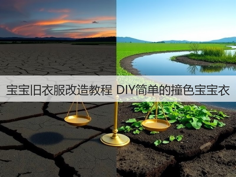 宝宝旧衣服改造教程 DIY简单的撞色宝宝衣 - 诺云双维造物网