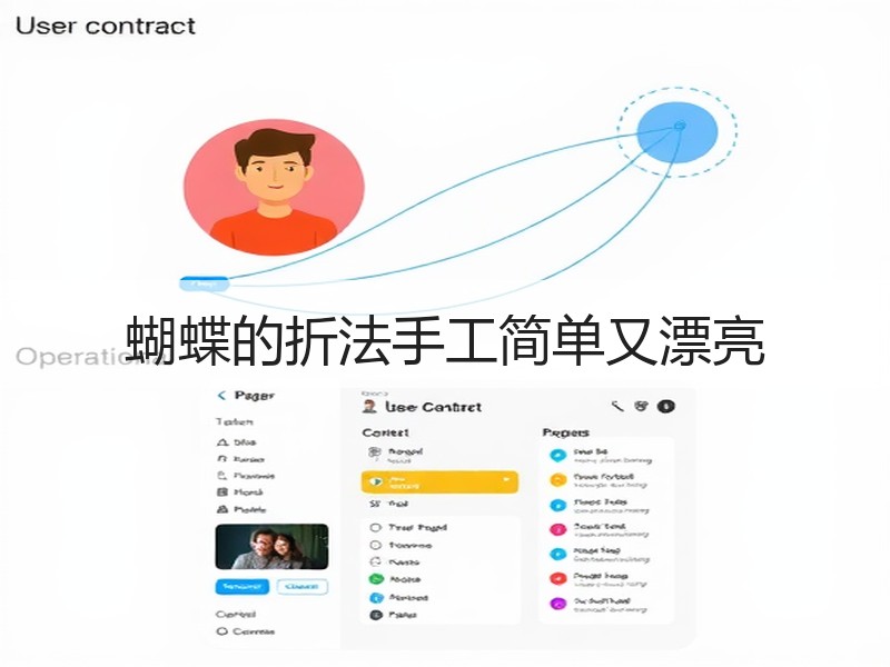 蝴蝶的折法手工简单又漂亮 - 诺云双维造物网