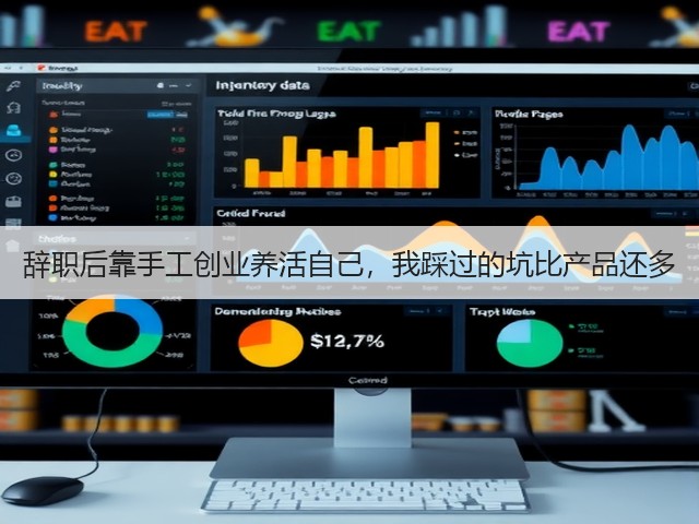 辞职后靠手工创业养活自己，我踩过的坑比产品还多(图1)