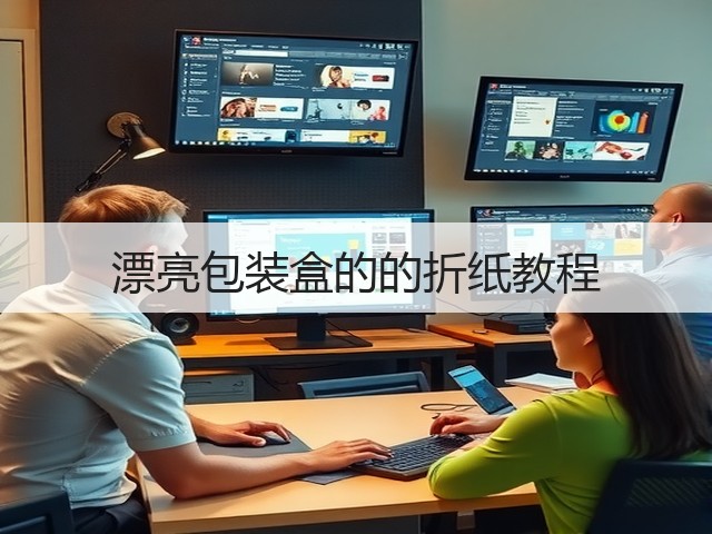 漂亮包装盒的的折纸教程(图3)