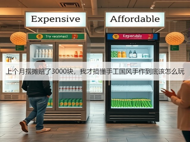 上个月摆摊赔了3000块，我才搞懂手工国风手作到底该怎么玩(图3)