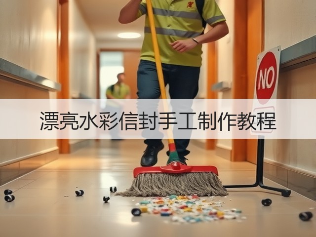 漂亮水彩信封手工制作教程(图1) 漂亮水彩信封手工制作教程(图1)