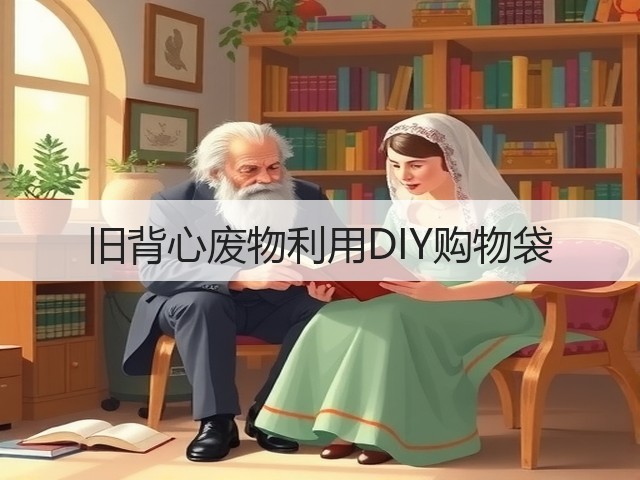 旧背心废物利用DIY购物袋(图2) 旧背心废物利用DIY购物袋(图2)