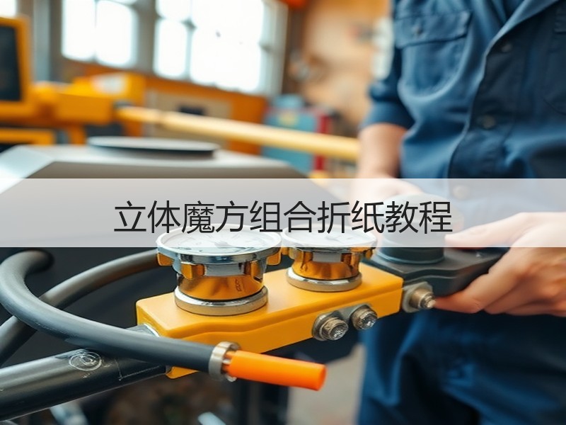 立体魔方组合折纸教程 - 诺云双维造物网