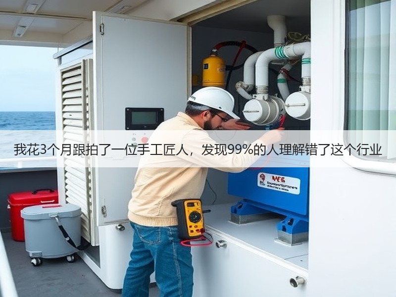 我花3个月跟拍了一位手工匠人，发现99%的人理解错了这个行业 - 诺云双维造物网