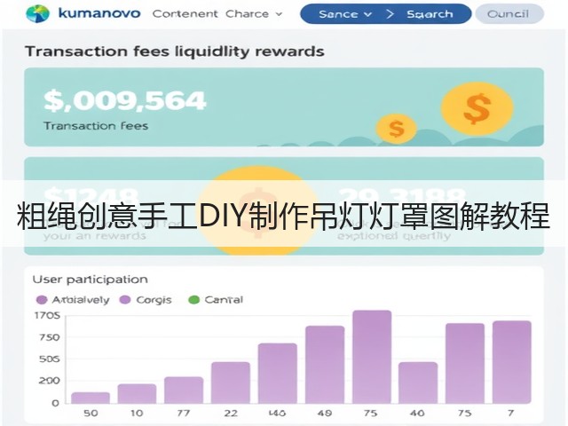粗绳创意手工DIY制作吊灯灯罩图解教程(图3) 粗绳创意手工DIY制作吊灯灯罩图解教程(图3)