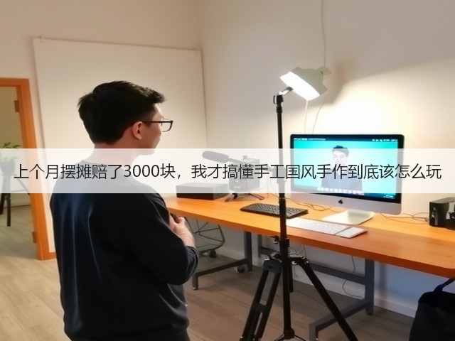上个月摆摊赔了3000块，我才搞懂手工国风手作到底该怎么玩(图2)
