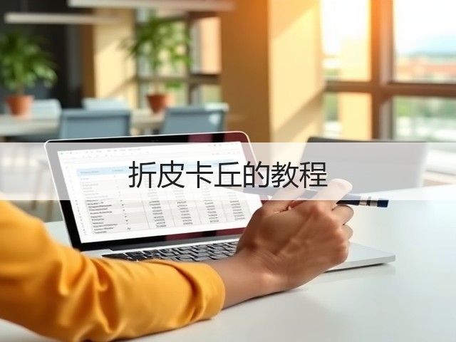 折皮卡丘的教程(图1)