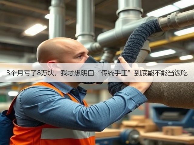 3个月亏了8万块，我才想明白“传统手工”到底能不能当饭吃(图2)