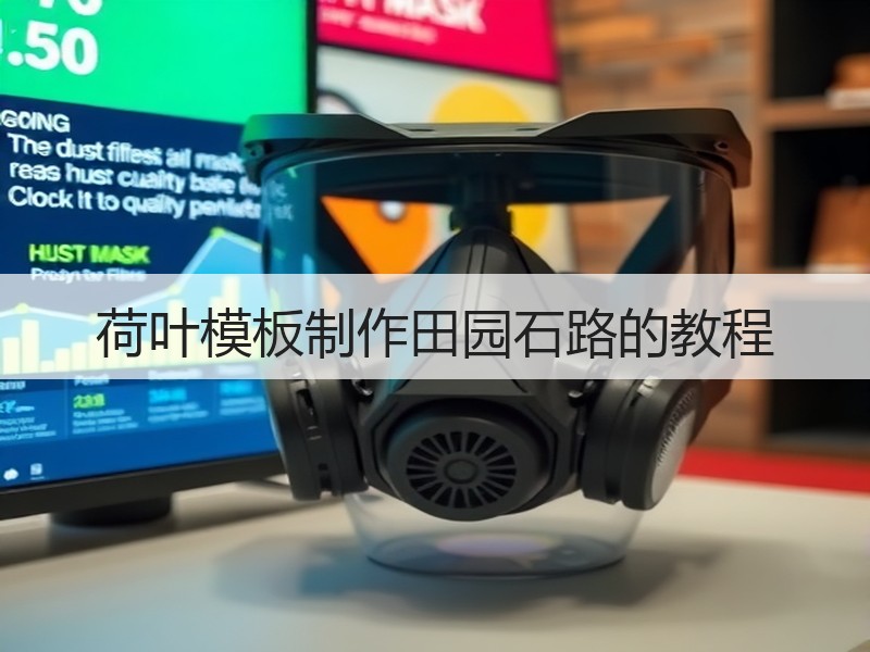 荷叶模板制作田园石路的教程 - 诺云双维造物网