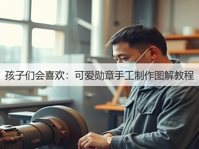 孩子们会喜欢：可爱勋章手工制作图解教程(图2)