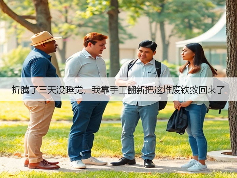 折腾了三天没睡觉，我靠手工翻新把这堆废铁