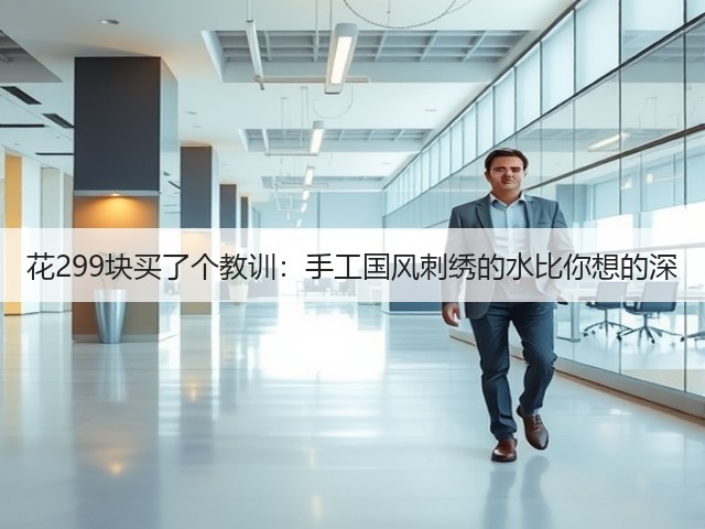 花299块买了个教训：手工国风刺绣的水比你想的深(图3)