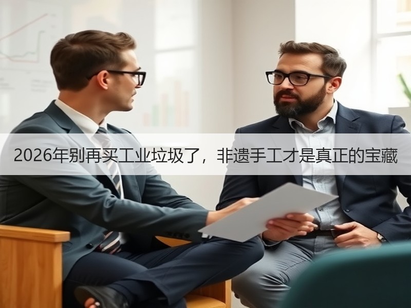2026年别再买工业垃圾了，非遗手工才是真正的宝藏 - 诺云双维造物网