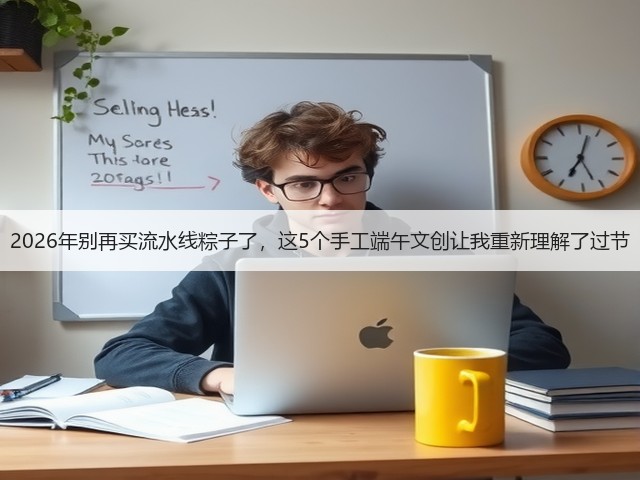 2026年别再买流水线粽子了，这5个手工端午文创让我重新理解了过节(图1)