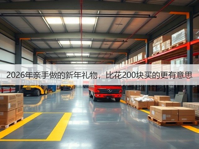 2026年亲手做的新年礼物，比花200块买的更有意思(图1)