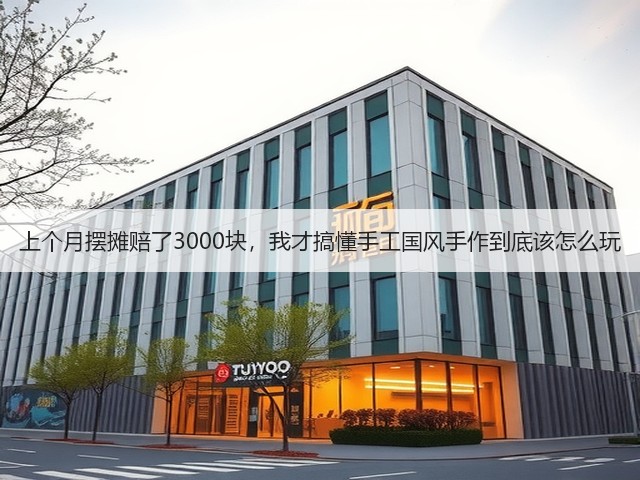 上个月摆摊赔了3000块，我才搞懂手工国风手作到底该怎么玩(图3)