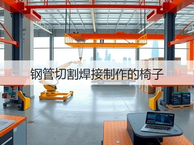 钢管切割焊接制作的椅子(图1)